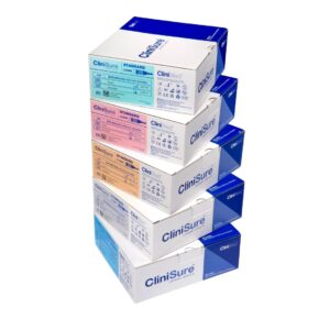 CliniSure urinary sheaths boxes