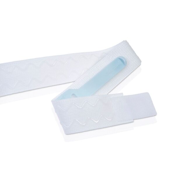 CliniSure catheter retaining straps unfolded