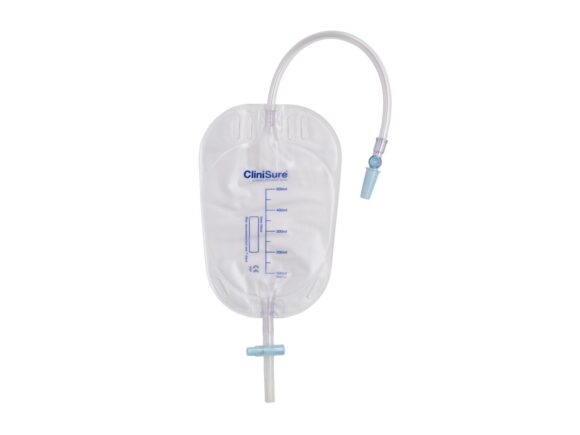 A CliniSure Sterile Leg Bag