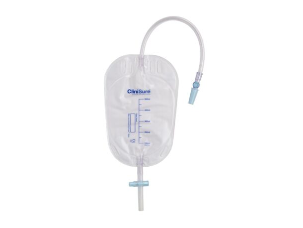 A CliniSure Sterile Leg Bag