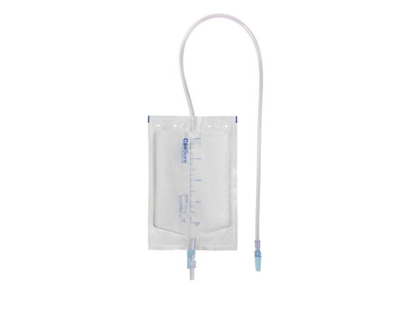 A CliniSure Sterile Night drainage bag
