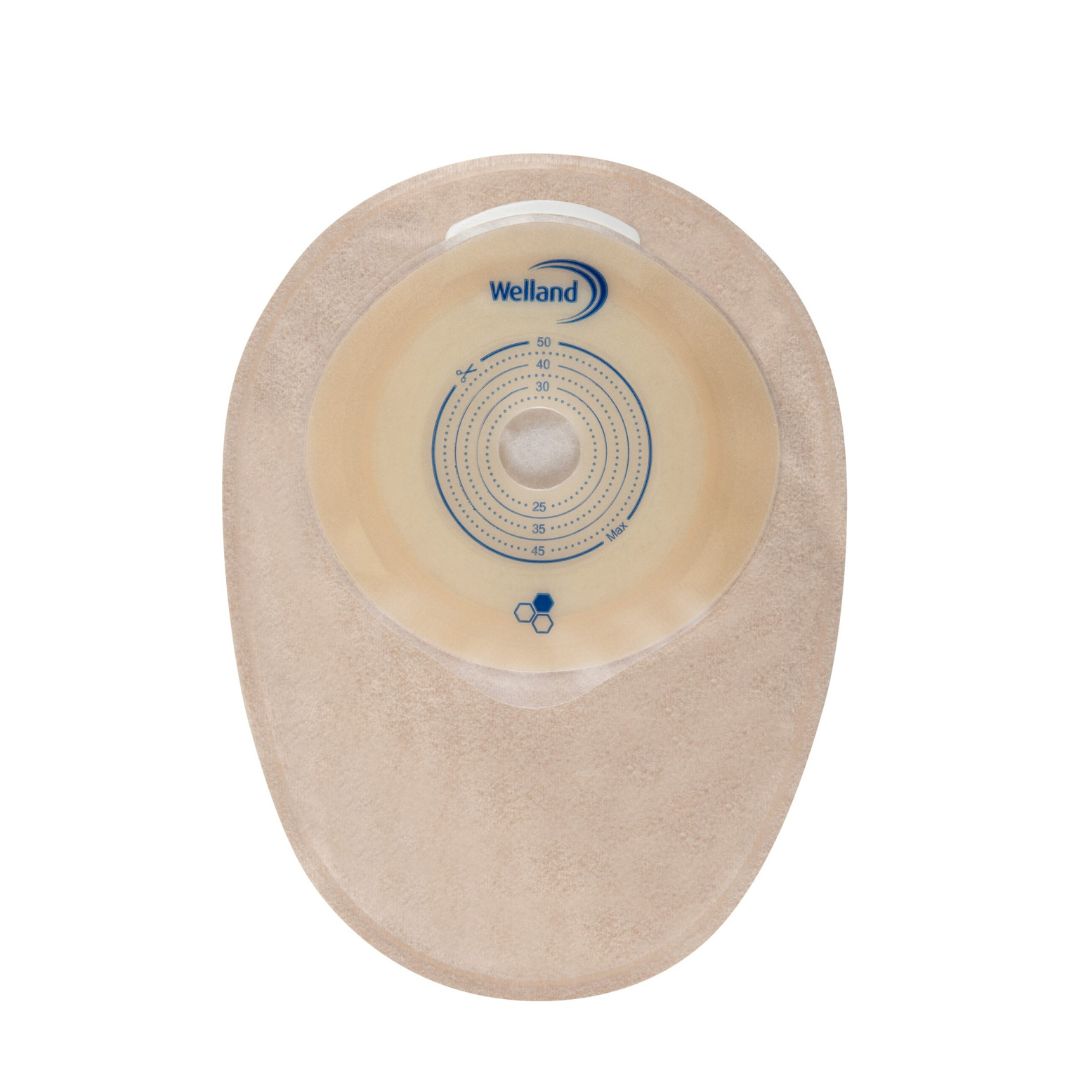 Aura flushable beige midi.