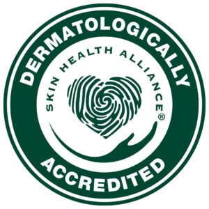 The Skin Health Alliance Dermatologically Accredited logo