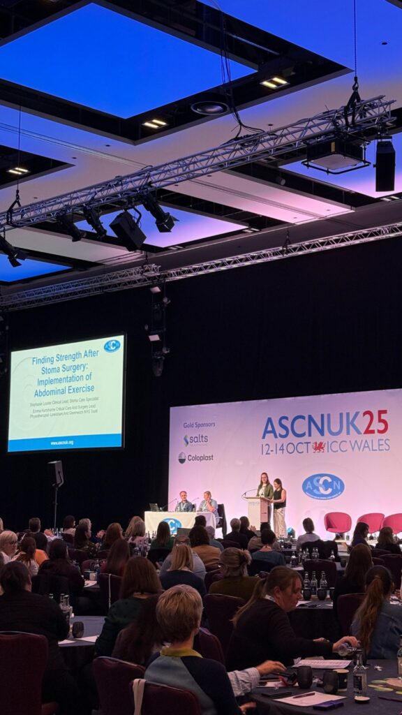 Photo of ASCN session on breathing and movements.