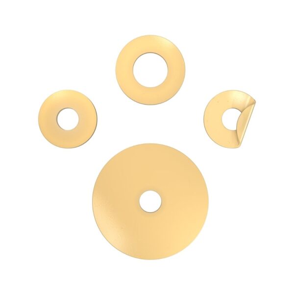 Three HyperSeal Washers products showing the different sizes available