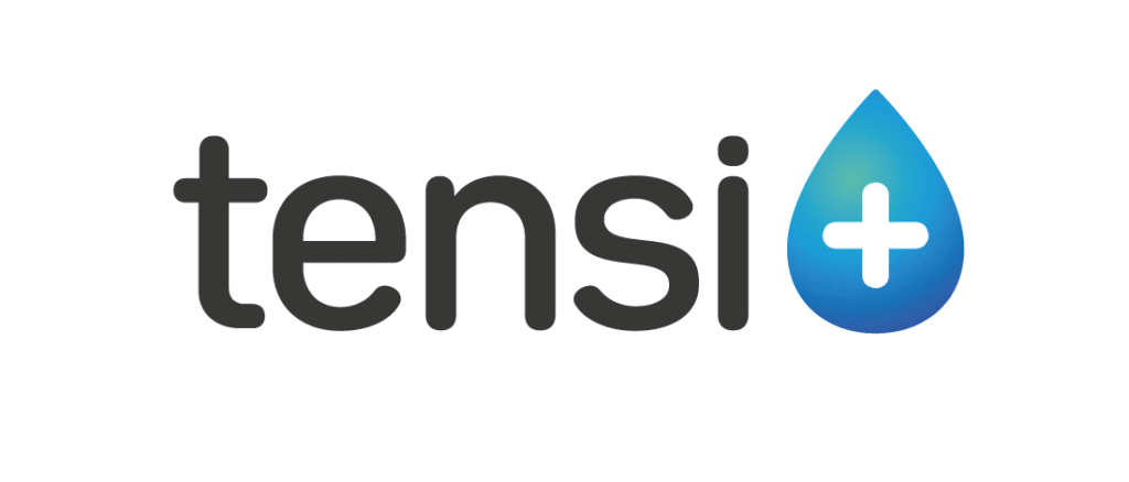 Tensi+ logo in colour