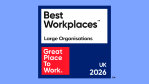 Best Workplace in large organisation category by Great Place to Work