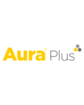 Aura Plus logo in colour