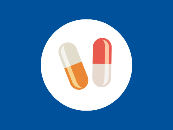 Two pills icon