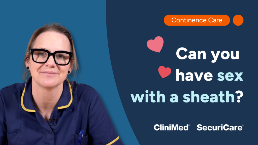 Photo of Anna Moseley with text 'Can you have sex with a sheath'