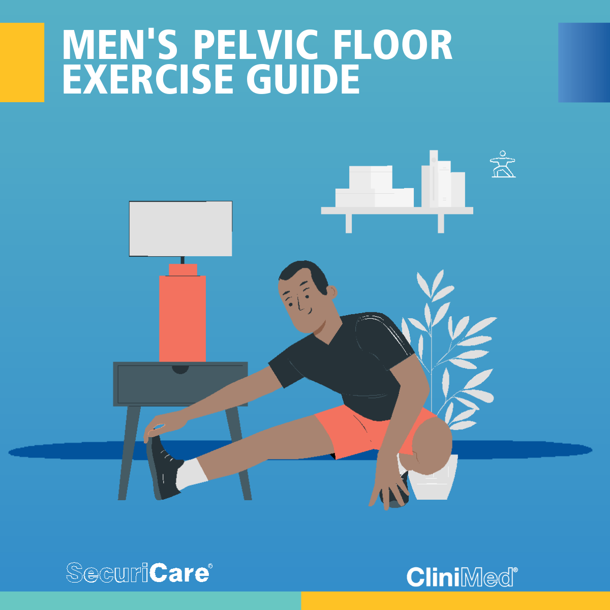 graphic of a man exercising