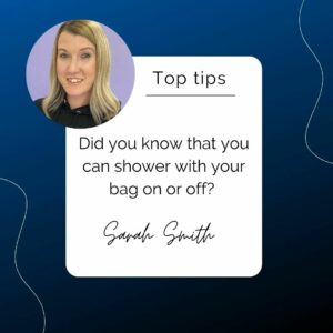 Top tips from an ostomate- Sarah Smith (@positively_stella)