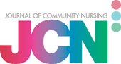 JCN - Journal of Community Nursing Logo